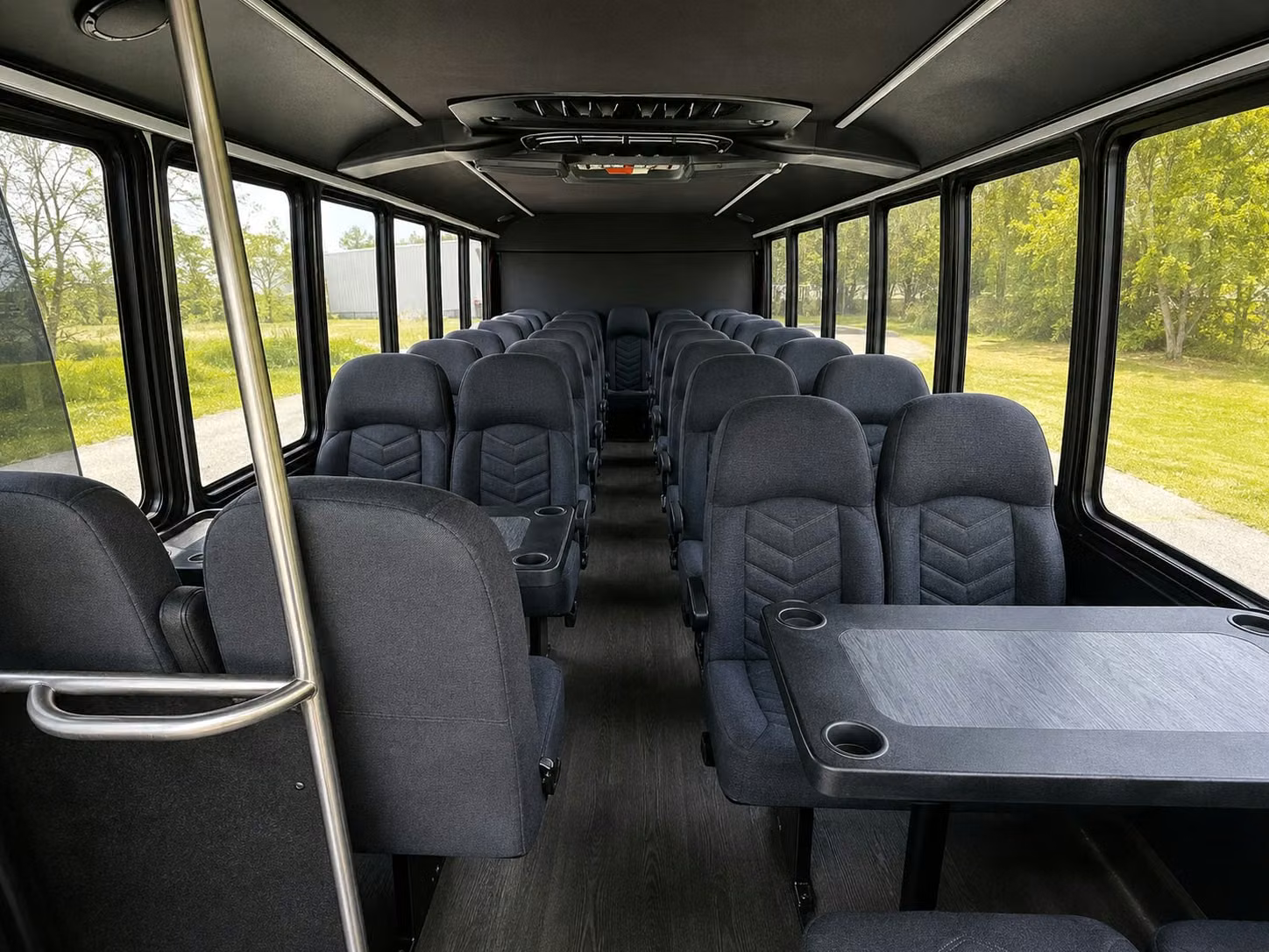 20 passenger minibus inside