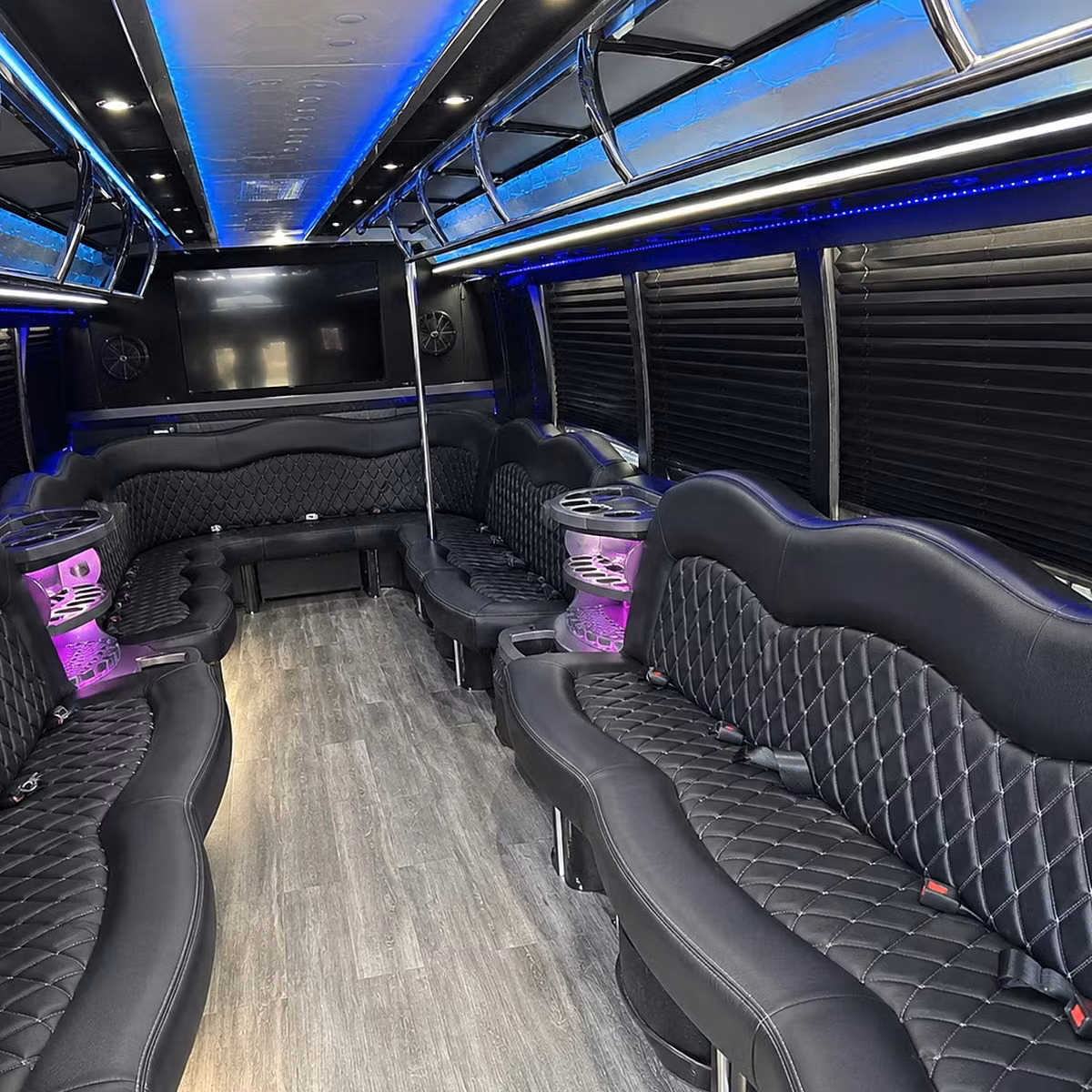 party bus interior