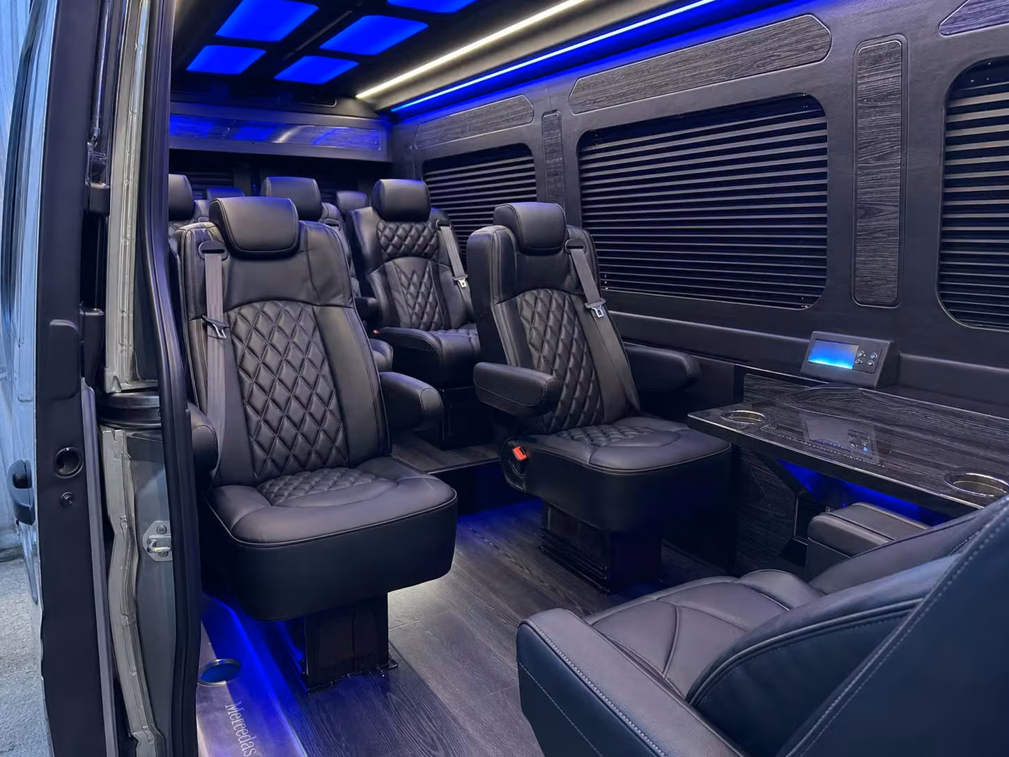 sprinter van transportation for groups and events across north miami